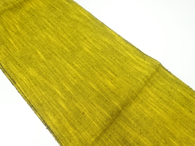 手織り真綿紬名古屋帯